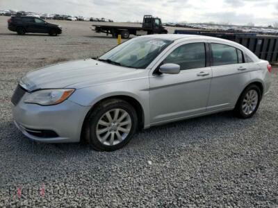 2012 Chrysler 200 LX, silver — VIN 1C3CCBAB7CN320475, Copart