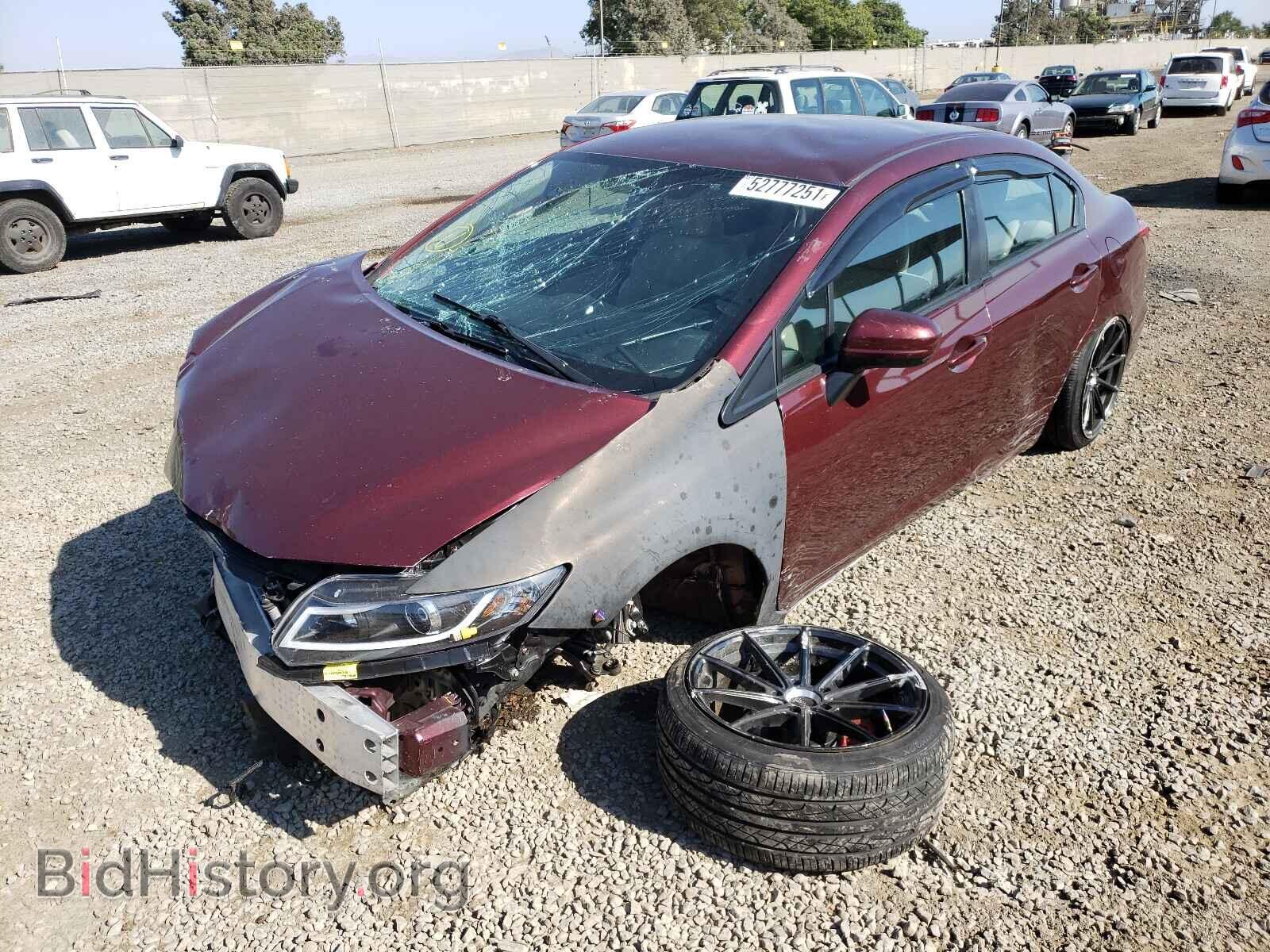 2015 HONDA CIVIC - VIN: 19XFB2F51FE701469 - Фото 2