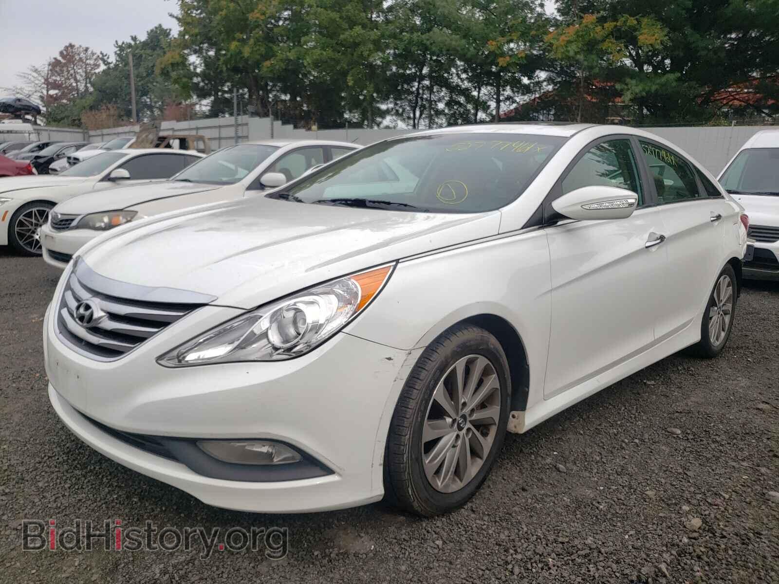 2014 HYUNDAI SONATA - VIN: 5NPEC4AC5EH853582 - Фото 2