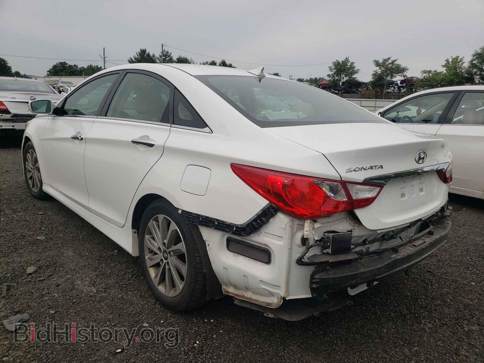 2014 HYUNDAI SONATA - VIN: 5NPEC4AC5EH853582 - Фото 3