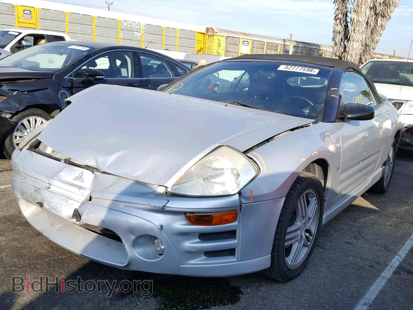 2004 MITSUBISHI ECLIPSE - VIN: 4A3AE55HX4E075067 - Фото 2