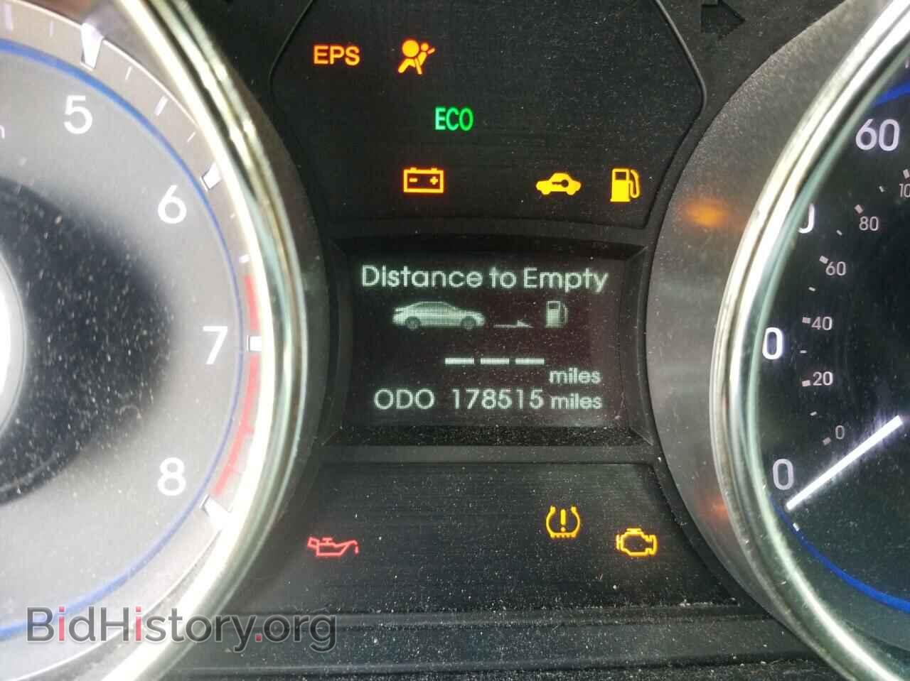 2012 HYUNDAI SONATA - VIN: 5NPEC4AC5CH455821 - Фото 8