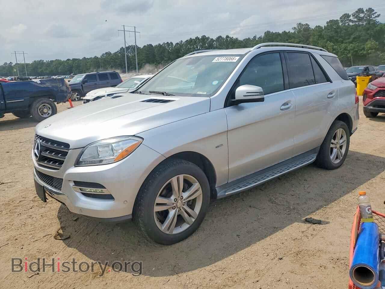 Photo 4JGDA5HB2CA025820 - MERCEDES-BENZ M-CLASS 2012