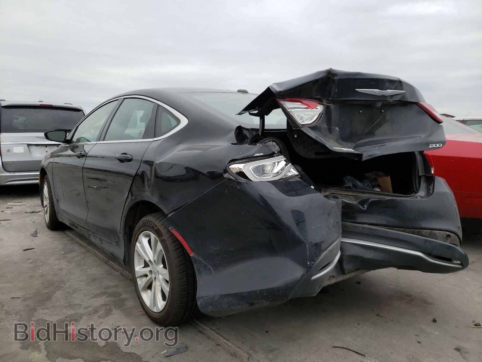 2016 CHRYSLER 200 - VIN: 1C3CCCAB1GN126391 - Фото 3