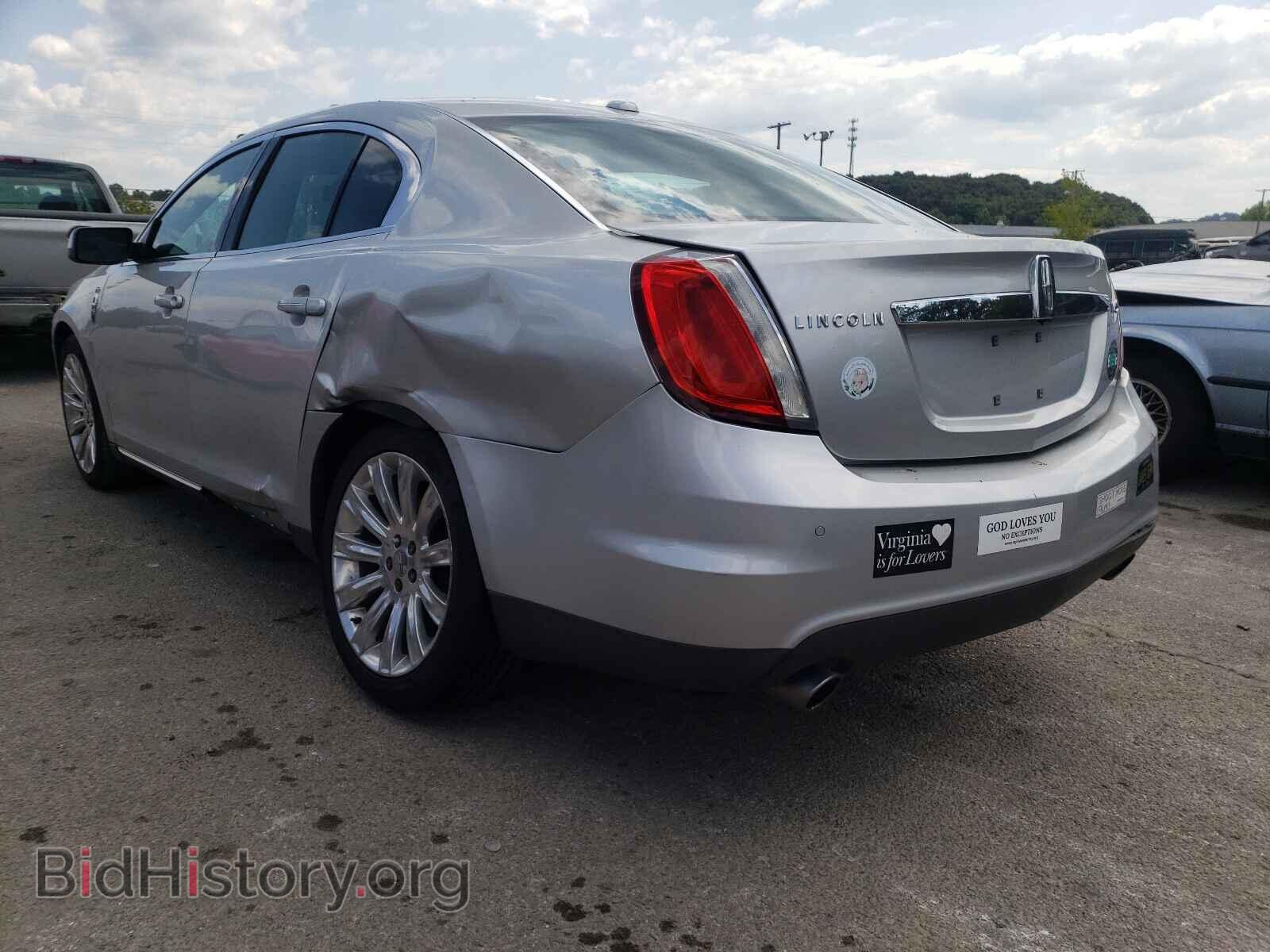 2009 LINCOLN MKS - VIN: 1LNHM93R89G618110 - Фото 3