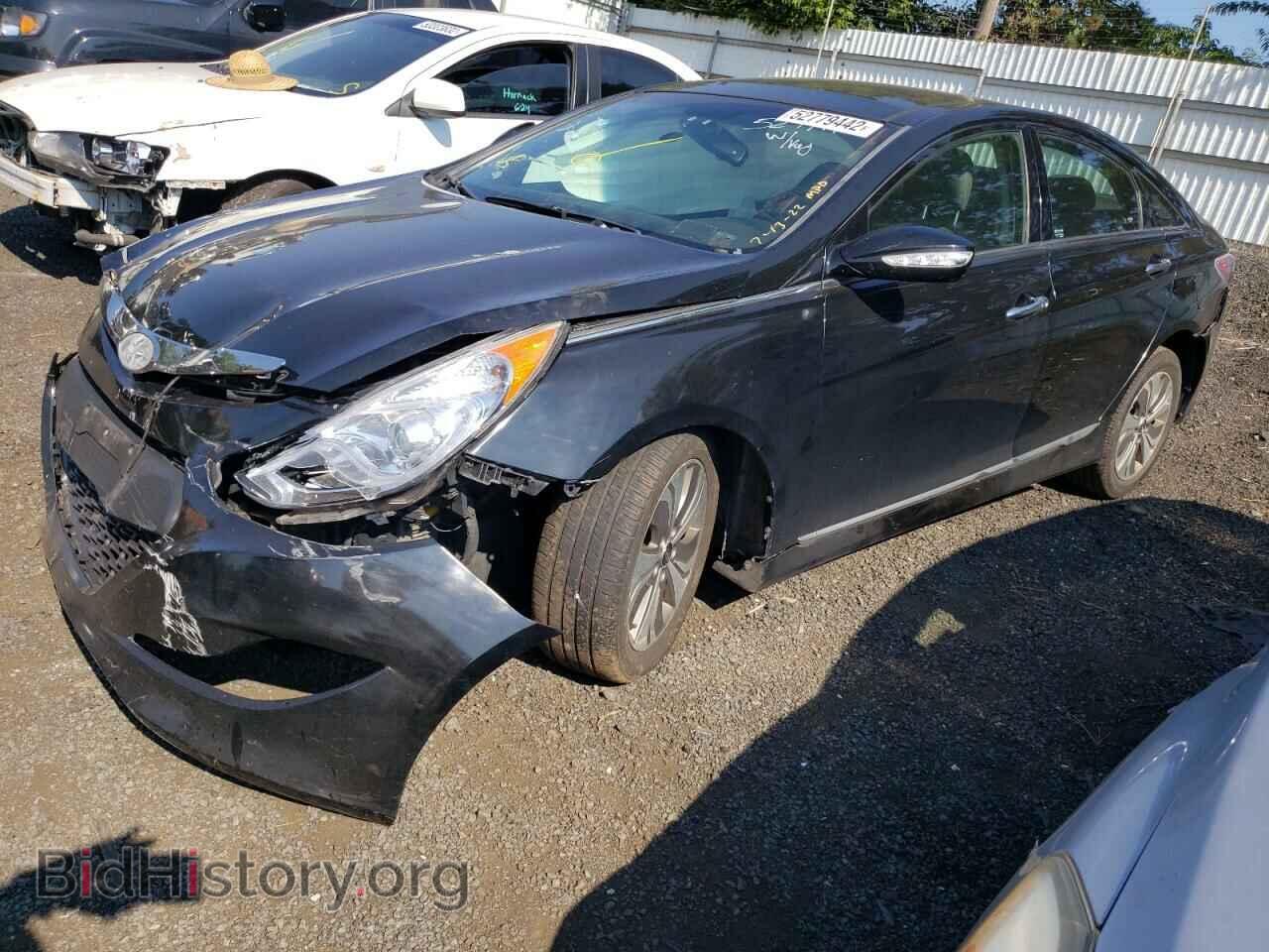 2014 HYUNDAI SONATA - VIN: KMHEC4A43EA110785 - Фото 2