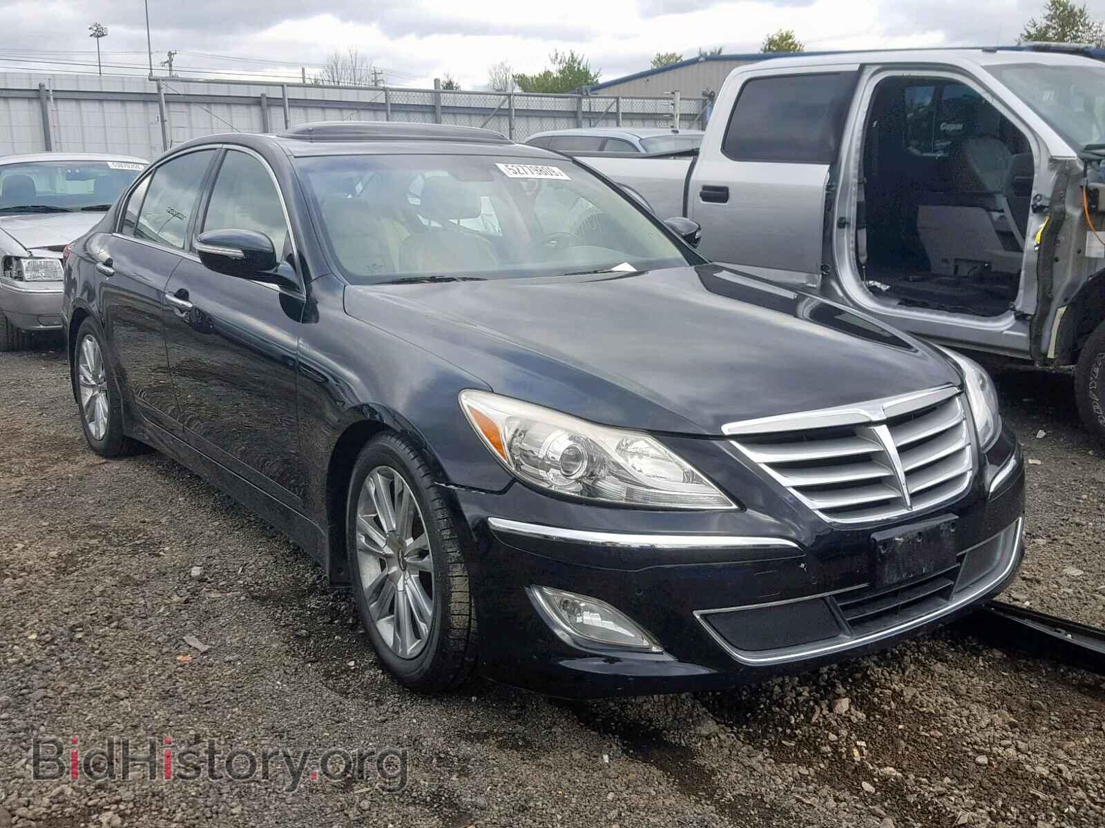 Photo KMHGC4DD1CU171049 - HYUNDAI GENESIS 2012