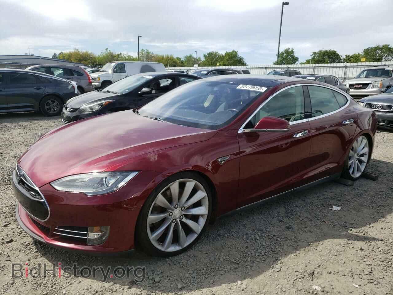 Photo 5YJSA1DP9CFS00626 - TESLA MODEL S 2012