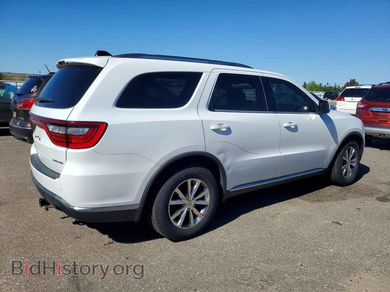 2016 DODGE DURANGO - VIN: 1C4RDHDG8GC397600 - Фото 3