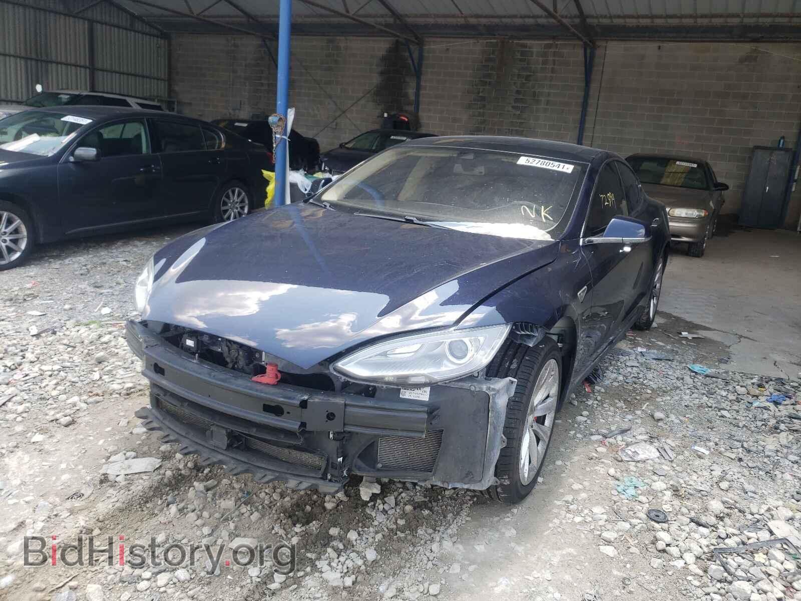 2014 TESLA MODEL S - VIN: 5YJSA1H17EFP49976 - Фото 2