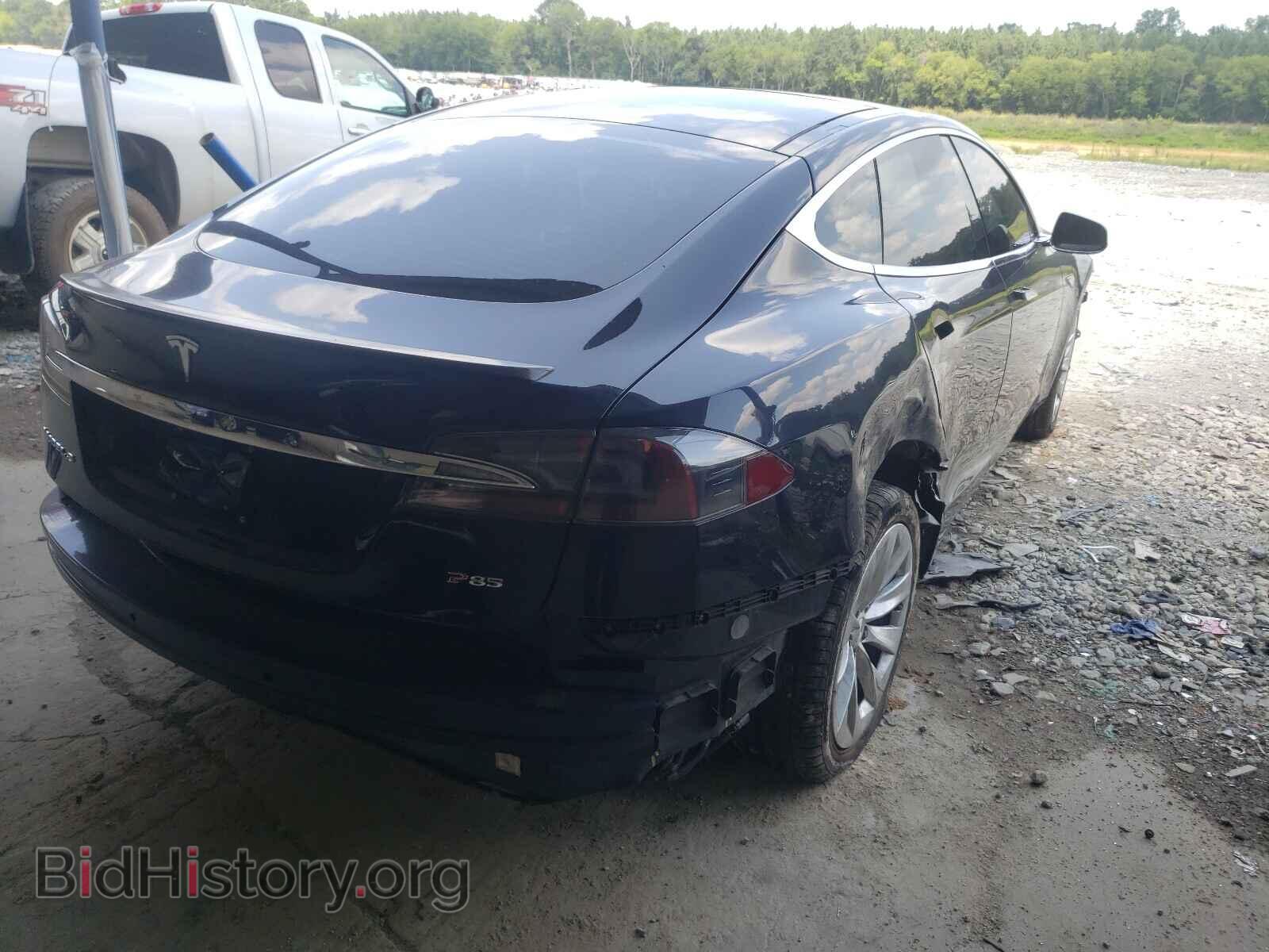 2014 TESLA MODEL S - VIN: 5YJSA1H17EFP49976 - Фото 4