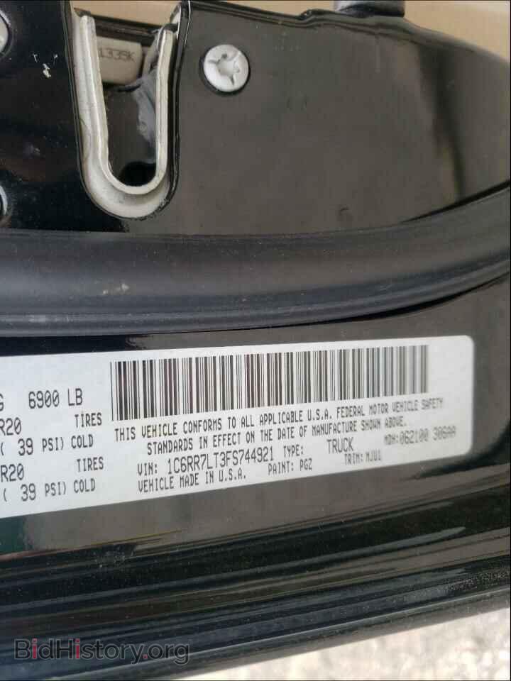 2015 RAM 1500 - VIN: 1C6RR7LT3FS744921 - Photo 10
