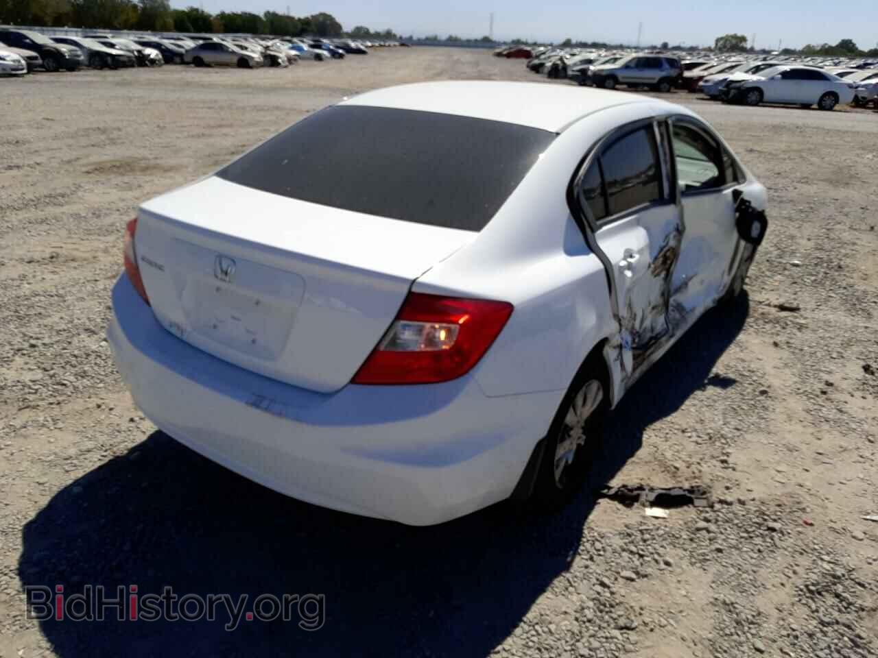 2012 HONDA CIVIC - VIN: 19XFB2F57CE312301 - Фото 4