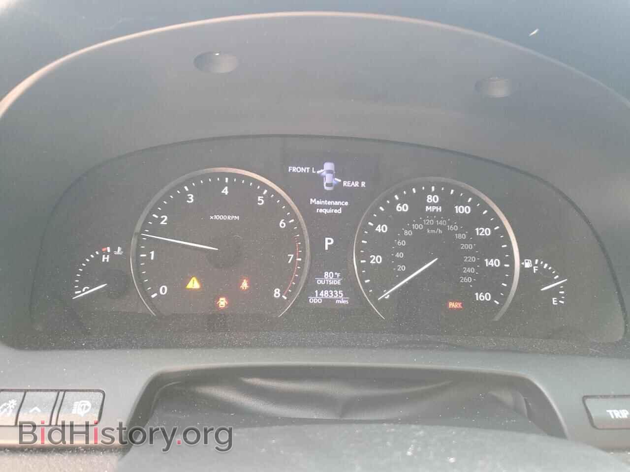 2013 LEXUS LS460 - VIN: JTHBL5EF4D5119445 - Фото 9