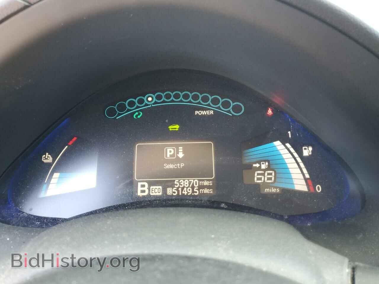 2016 NISSAN LEAF - VIN: 1N4BZ0CP8GC306384 - Фото 9