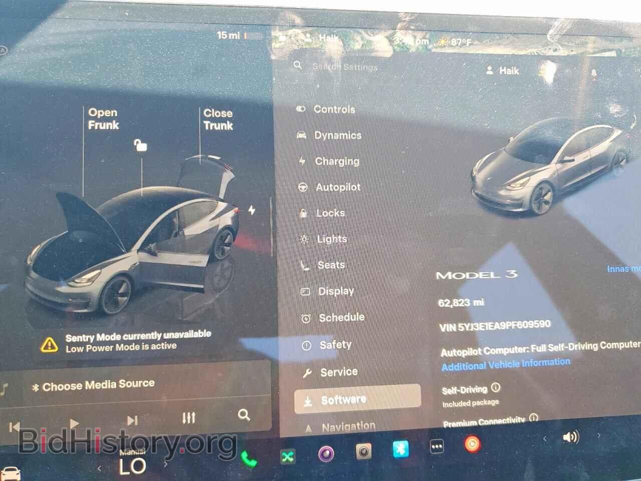 2023 TESLA MODEL 3 - VIN: 5YJ3E1EA9PF609590 - Photo 9