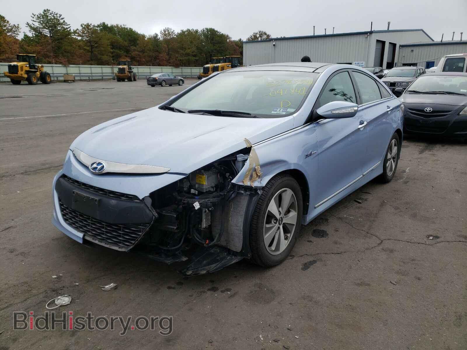 2012 HYUNDAI SONATA - VIN: KMHEC4A48CA047941 - Фото 2