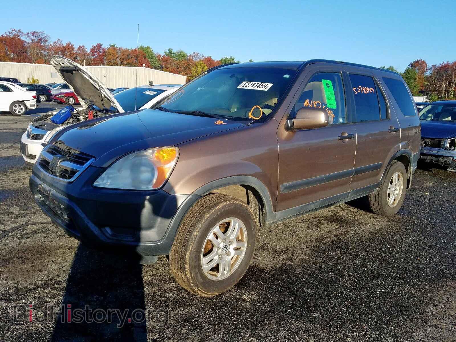 2004 HONDA CR-V EX - VIN: JHLRD78854C030486 - Фото 2