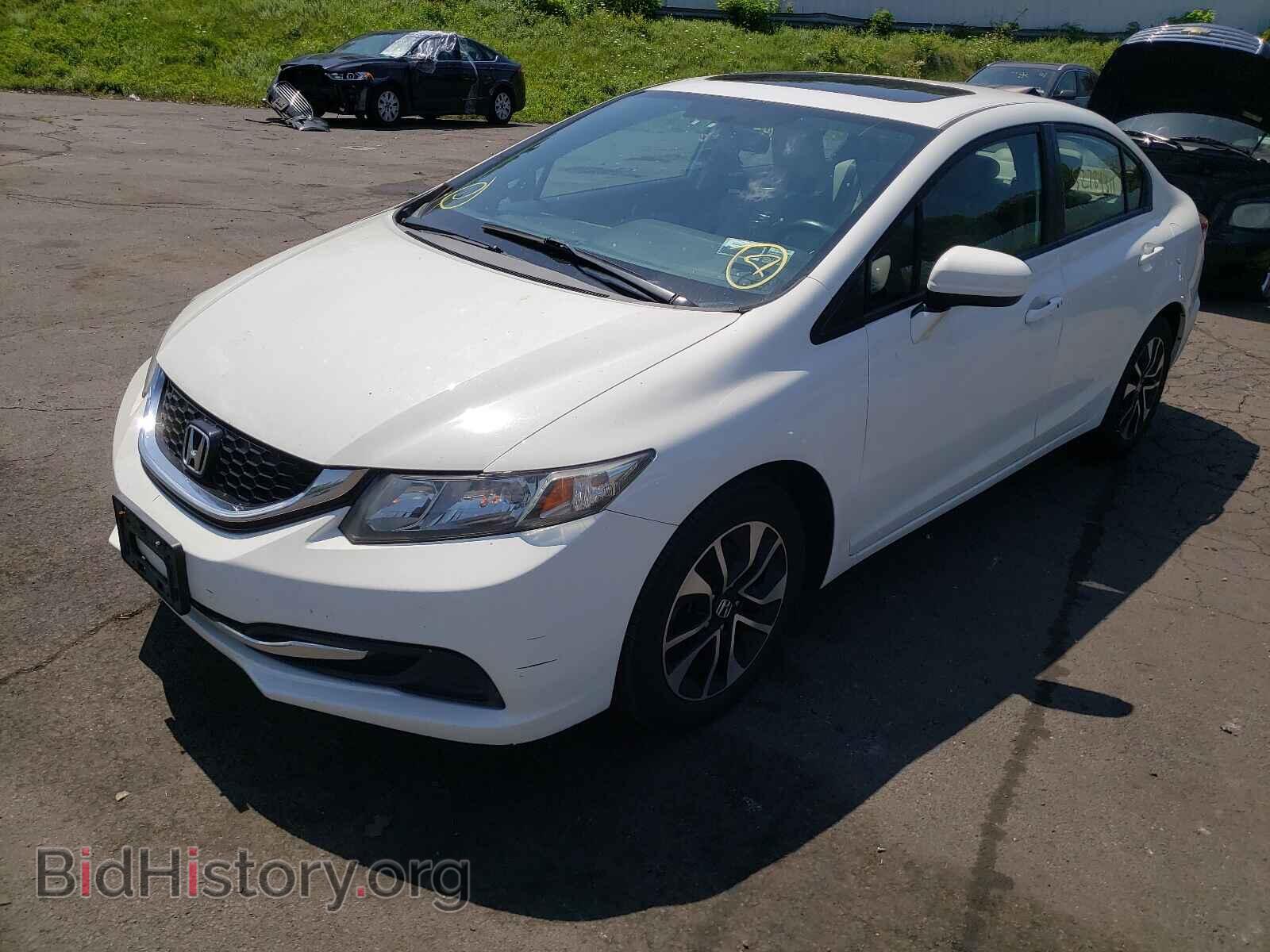 2014 HONDA CIVIC - VIN: 2HGFB2F80EH529711 - Фото 2