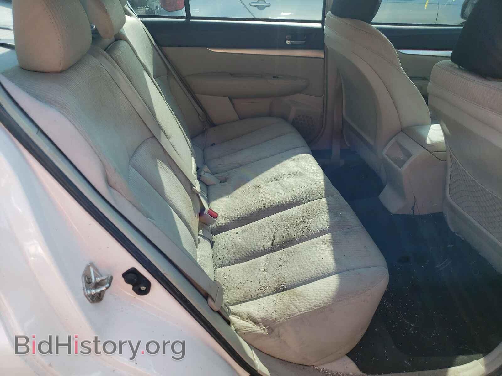2011 SUBARU LEGACY - VIN: 4S3BMBA67B3221320 - Фото 6