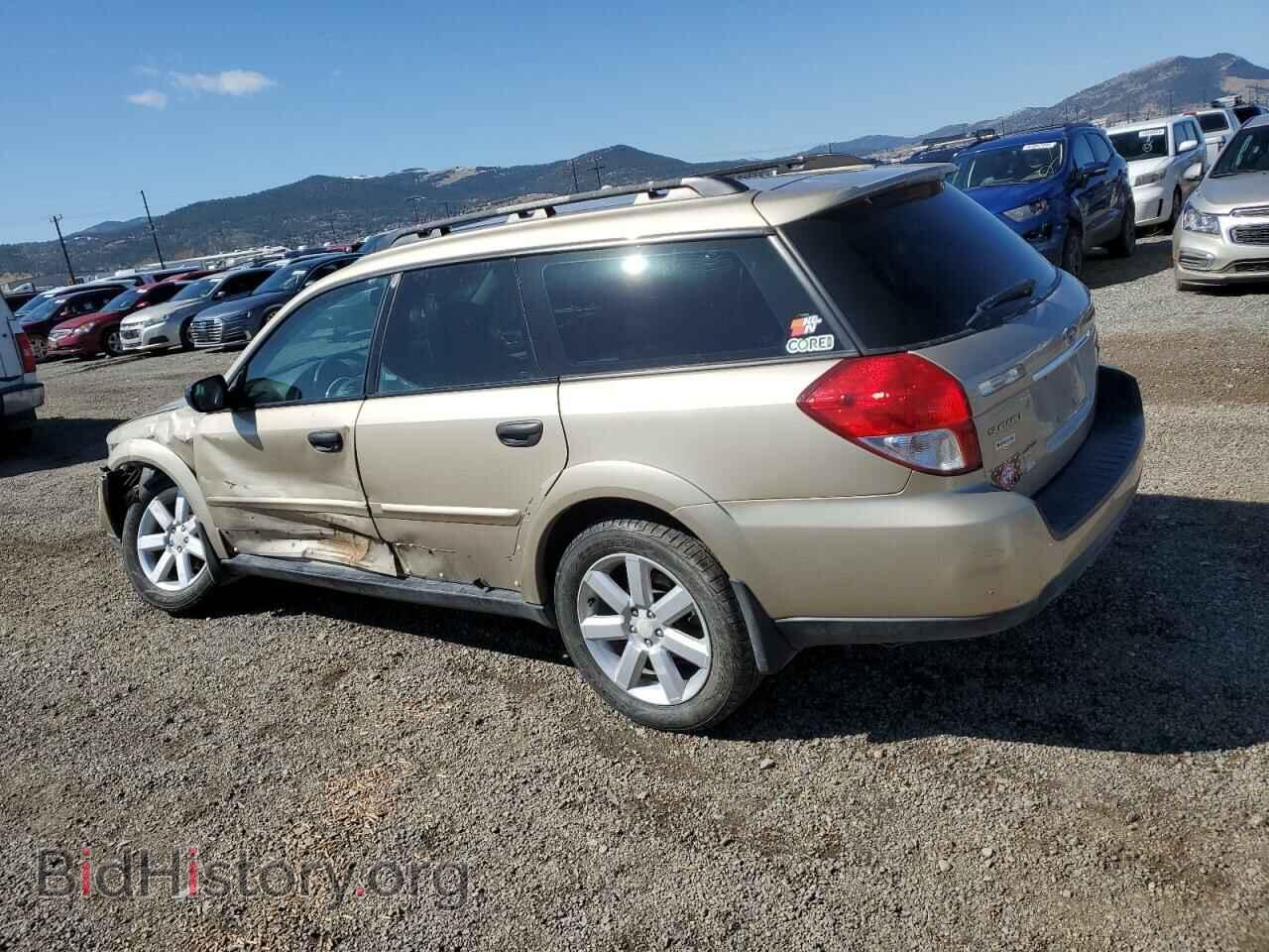 2009 SUBARU OUTBACK - VIN: 4S4BP61C296311497 - Фото 2