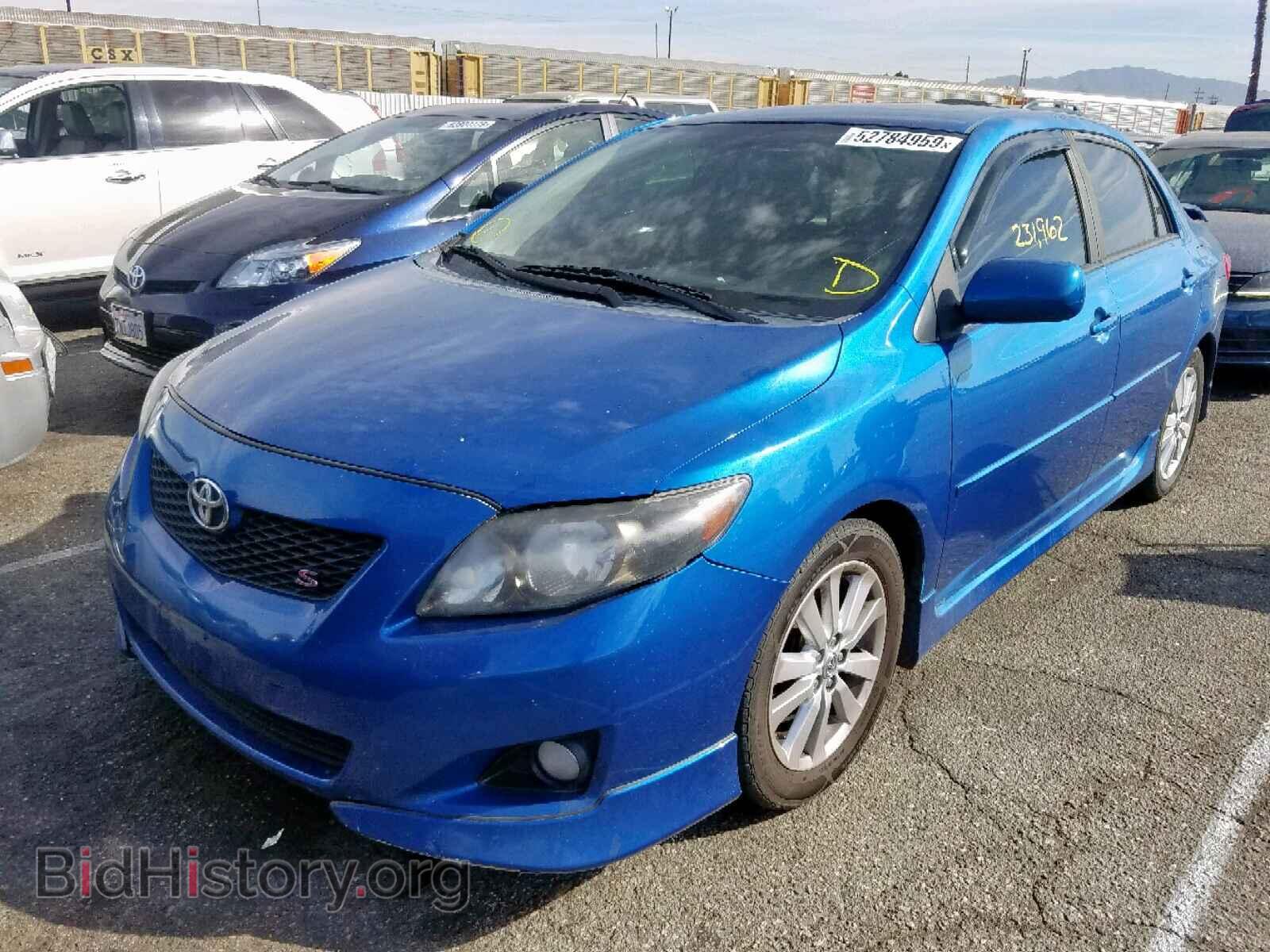 2010 TOYOTA COROLLA BA - VIN: 2T1BU4EEXAC409008 - Фото 2