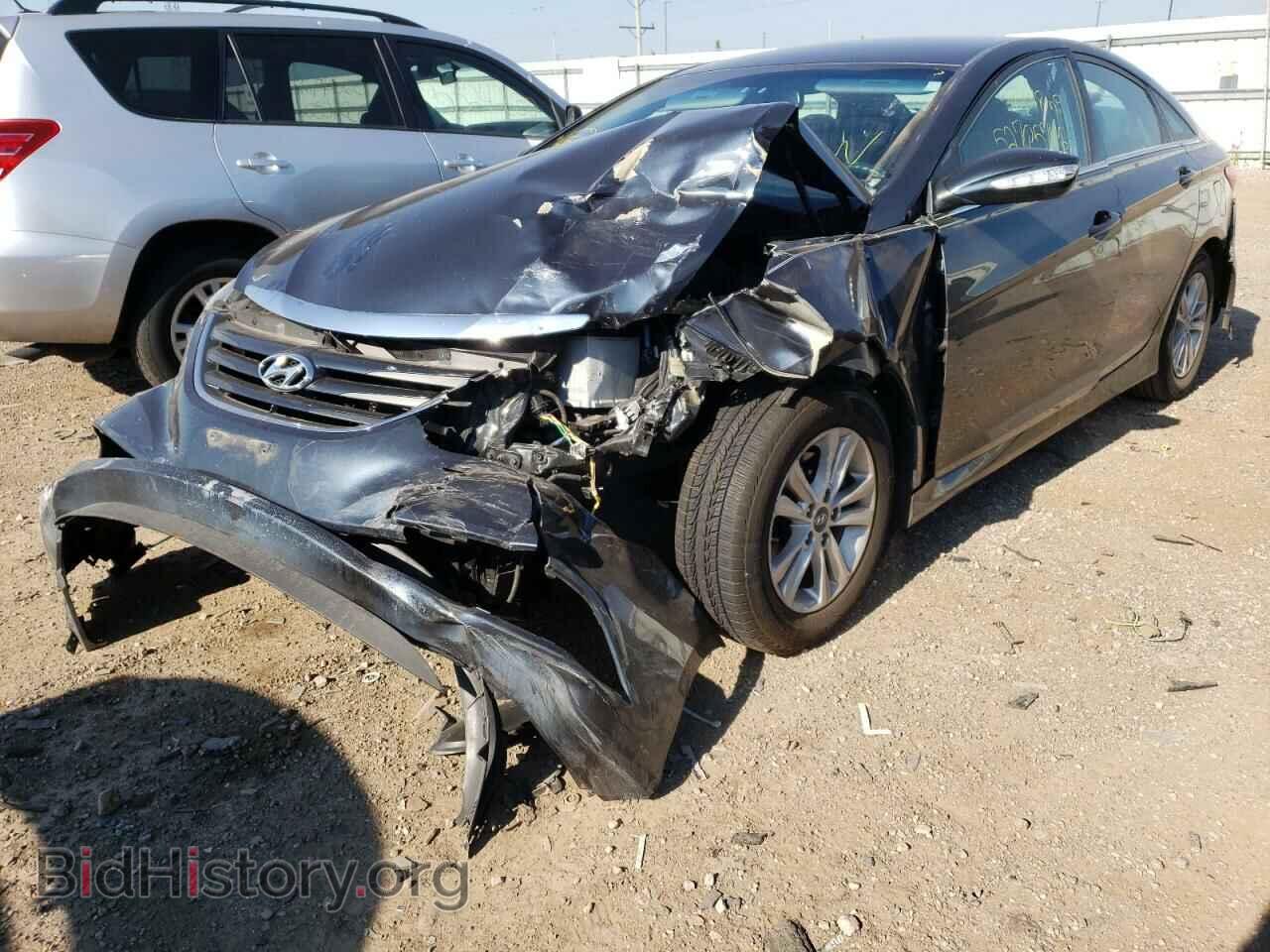 2014 HYUNDAI SONATA - VIN: 5NPEB4AC7EH826015 - Фото 2