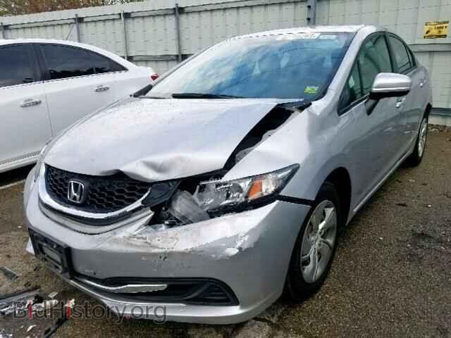 2014 HONDA CIVIC LX - VIN: 2HGFB2F54EH525747 - Фото 2