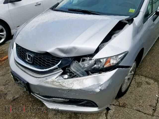 2014 HONDA CIVIC LX - VIN: 2HGFB2F54EH525747 - Фото 9