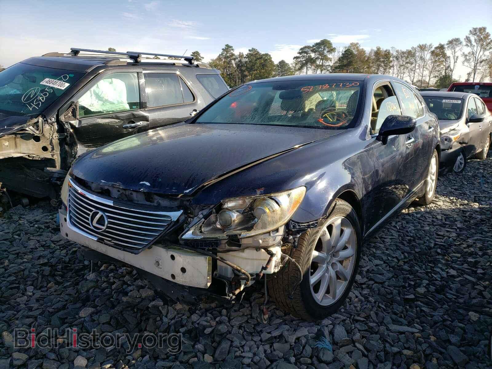2007 LEXUS LS460 - VIN: JTHBL46F175017095 - Фото 2