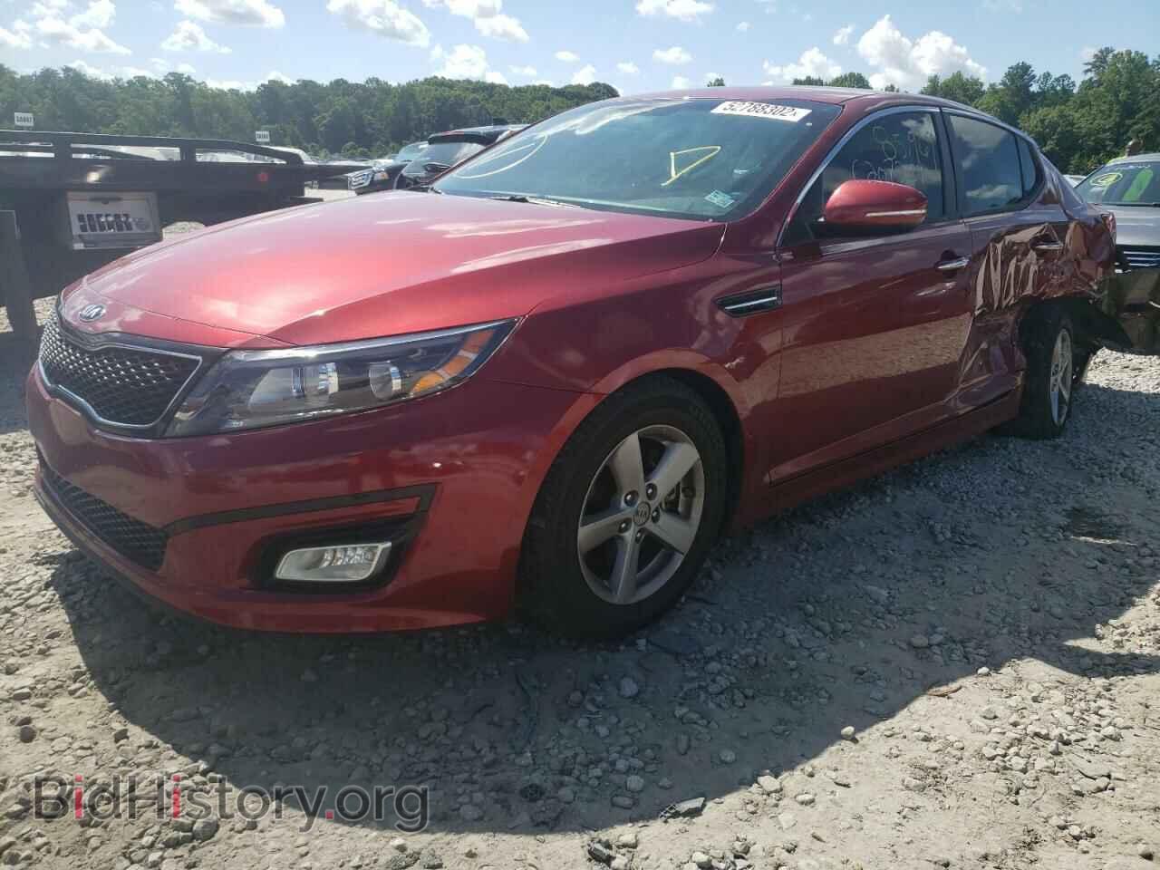 2015 KIA OPTIMA - VIN: 5XXGM4A72FG373005 - Фото 2