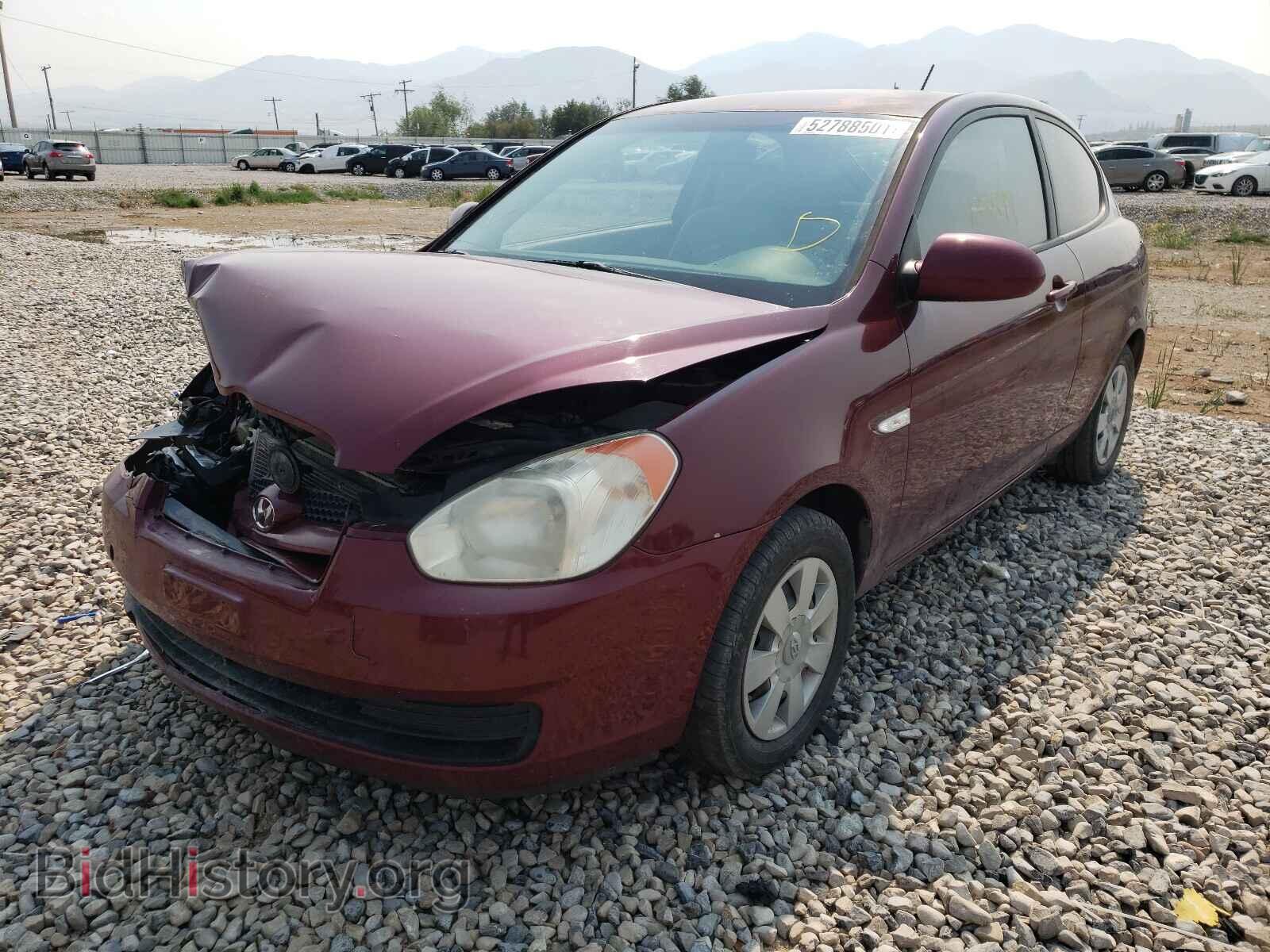 2007 HYUNDAI ACCENT - VIN: KMHCM36C97U037633 - Фото 2