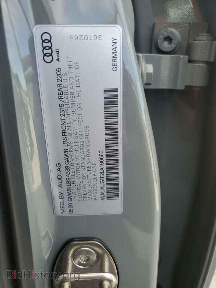 2020 AUDI A3 - VIN: WAUAUGFF2LA100660 - Photo 12