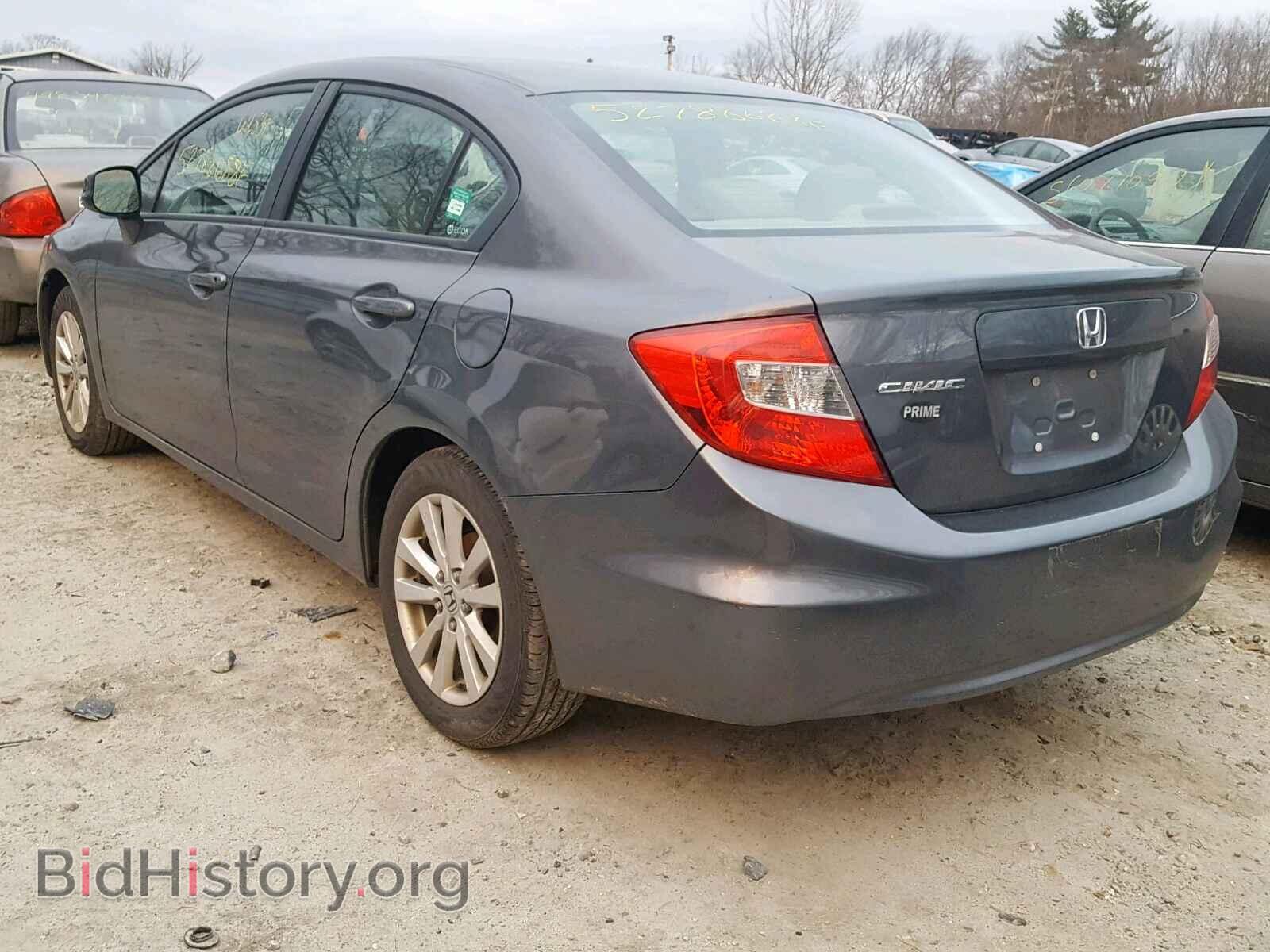 2012 HONDA CIVIC - VIN: 2HGFB2F85CH327427 - Фото 3