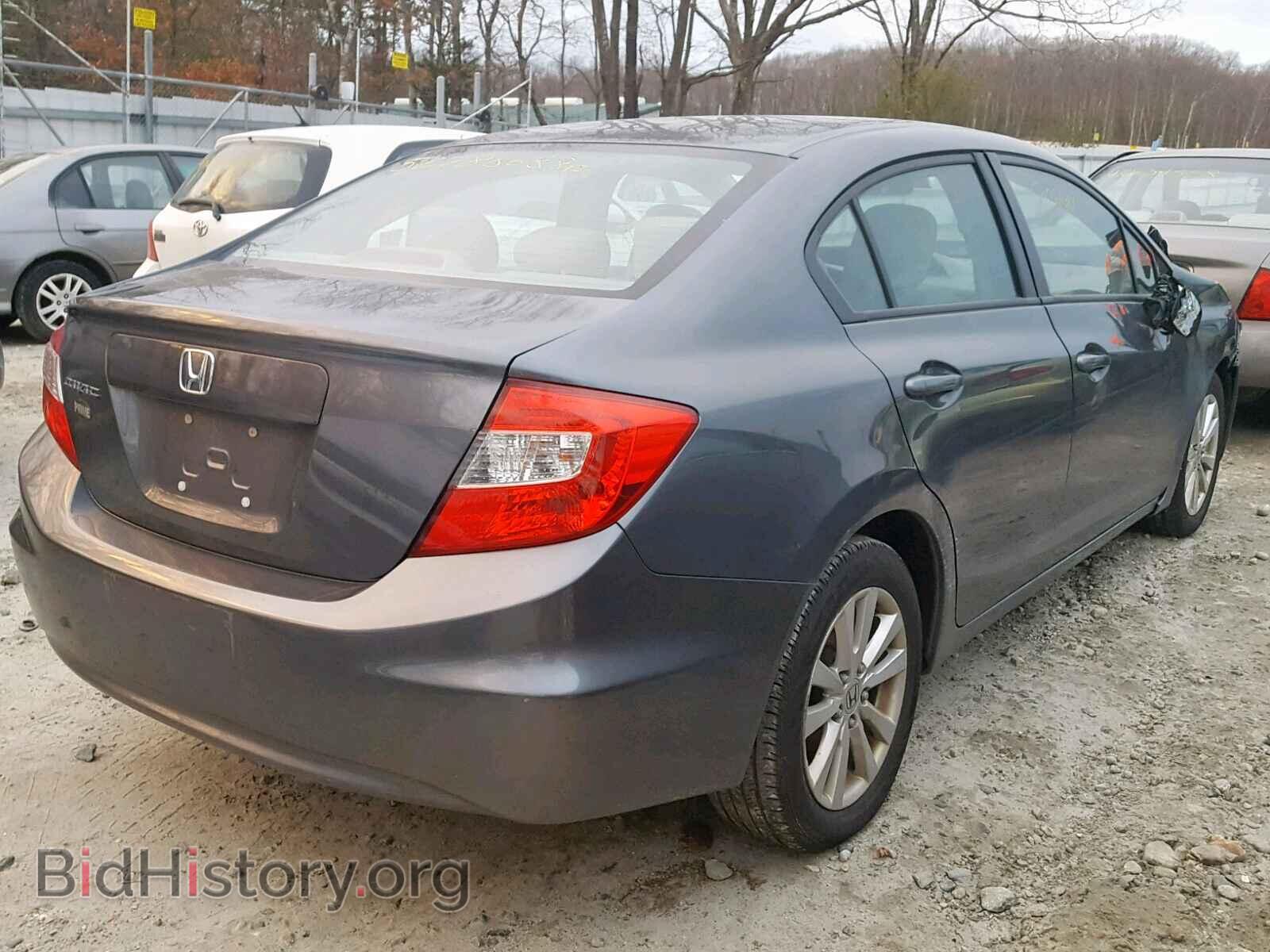 2012 HONDA CIVIC - VIN: 2HGFB2F85CH327427 - Фото 4