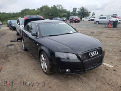 2008 Audi A4 A4 2.0T QU, черный — VIN WAUDF78E58A037265, Copart