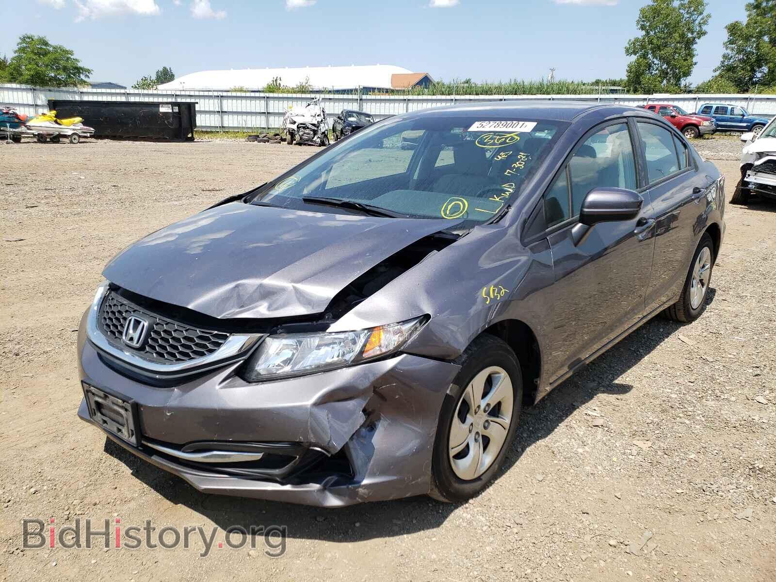 2014 HONDA CIVIC - VIN: 19XFB2F58EE007179 - Фото 2