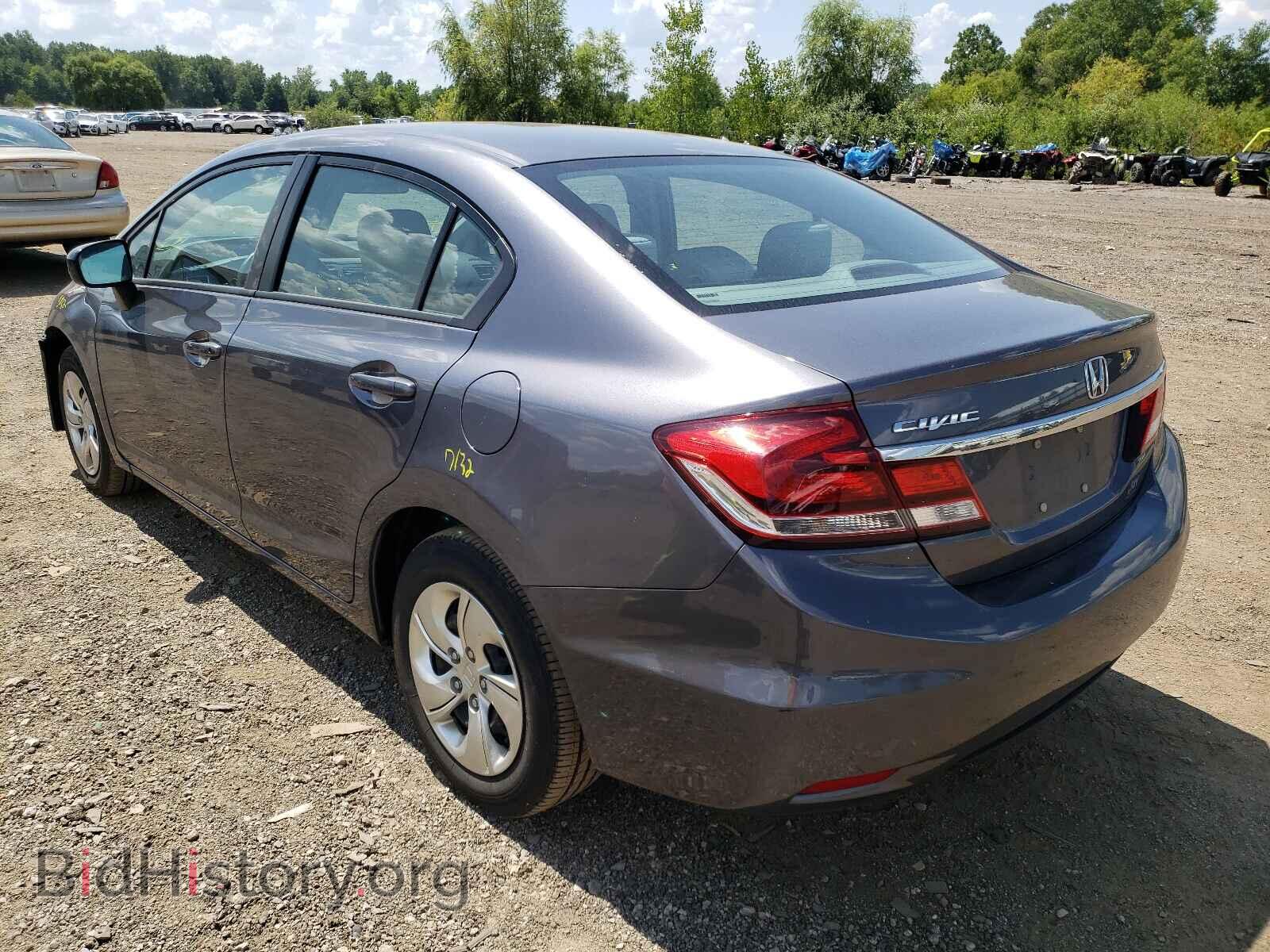 2014 HONDA CIVIC - VIN: 19XFB2F58EE007179 - Фото 3
