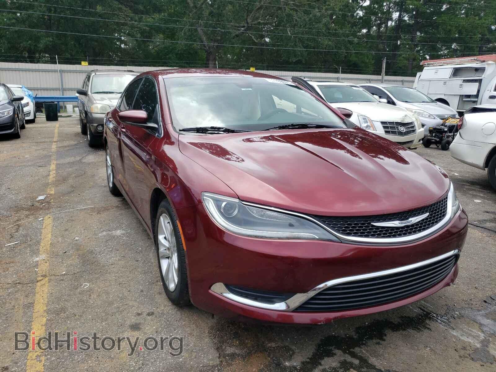 Фотография 1C3CCCAB0FN662747 - CHRYSLER 200 2015
