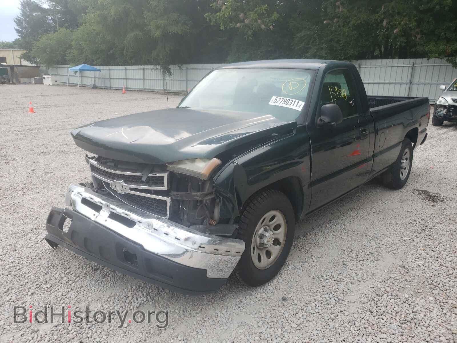 2007 CHEVROLET SILVERADO - VIN: 1GCEC14X77Z154432 - Фото 2