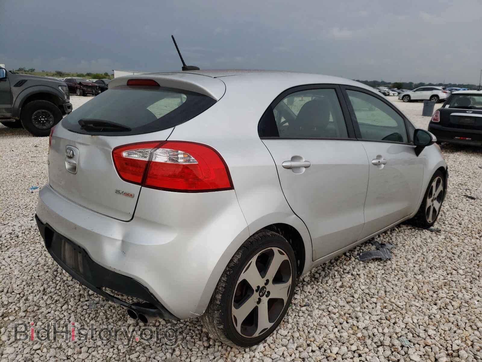 2014 KIA RIO - VIN: KNADN5A34E6350290 - Фото 4