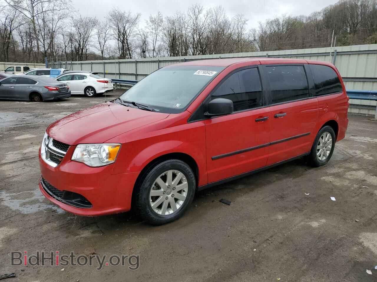 Фотография 2C4RDGBG9GR109877 - DODGE CARAVAN 2016