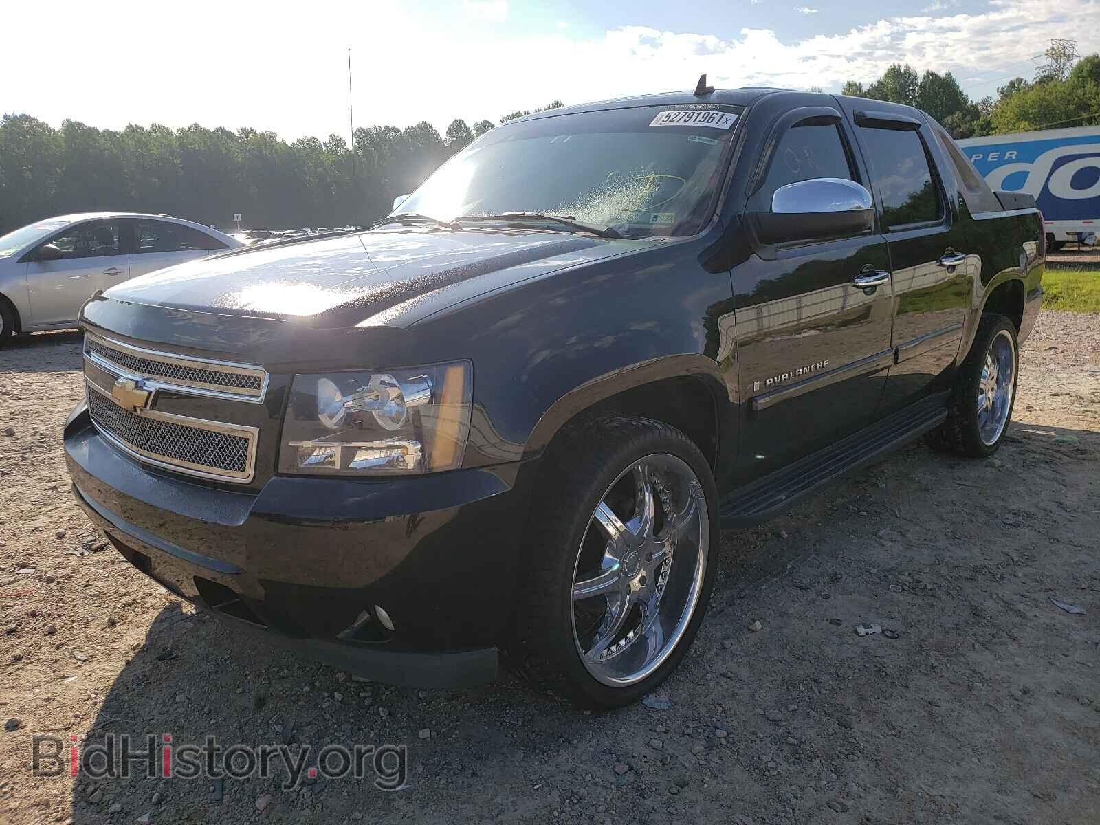2007 CHEVROLET AVALANCHE - VIN: 3GNEK123X7G110564 - Фото 2