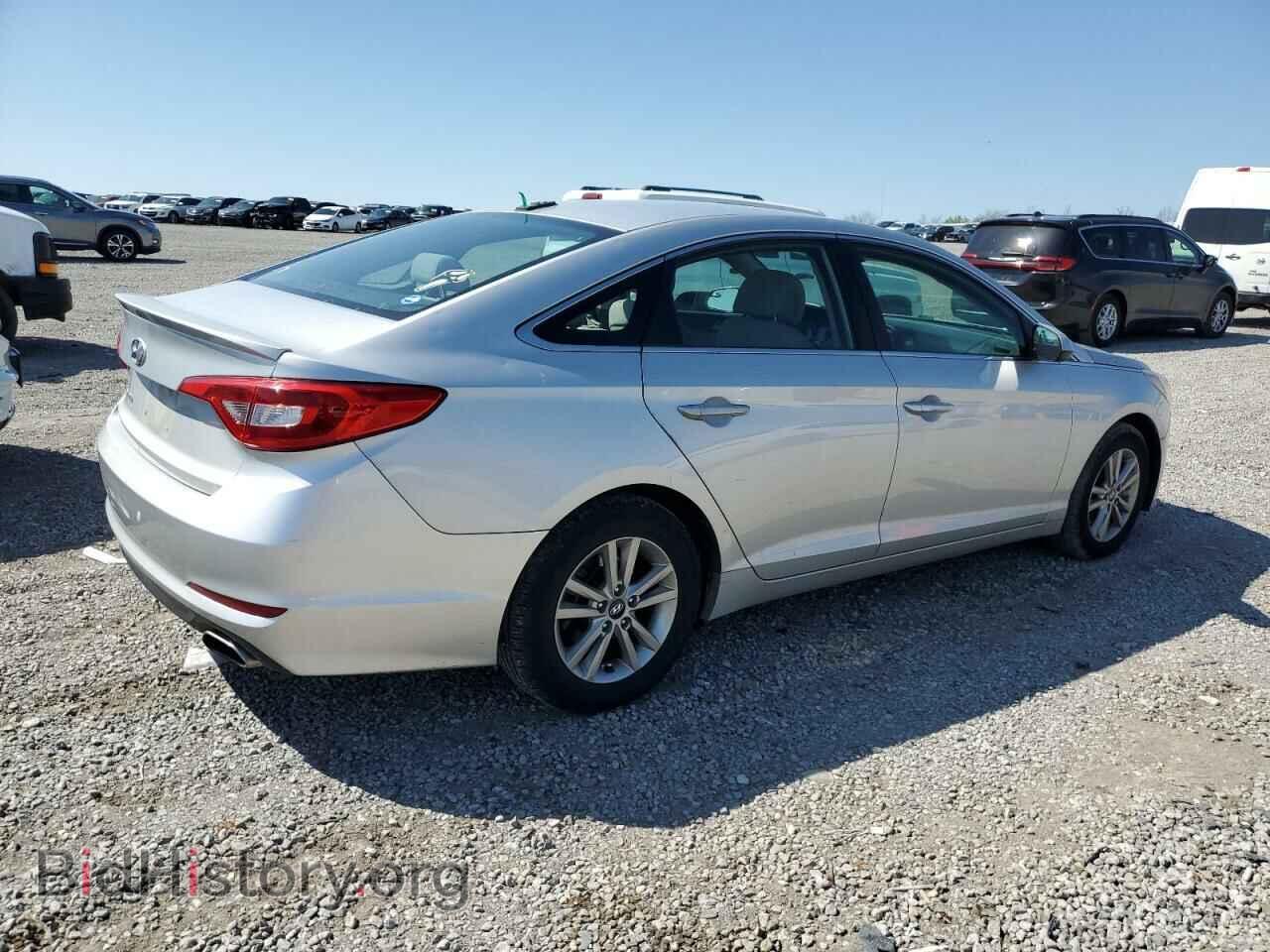 2016 HYUNDAI SONATA - VIN: 5NPE24AF2GH323831 - Фото 3