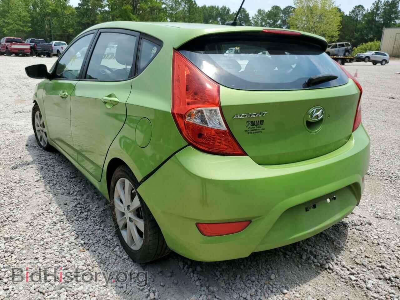 2013 HYUNDAI ACCENT - VIN: KMHCU5AE1DU061652 - Фото 3