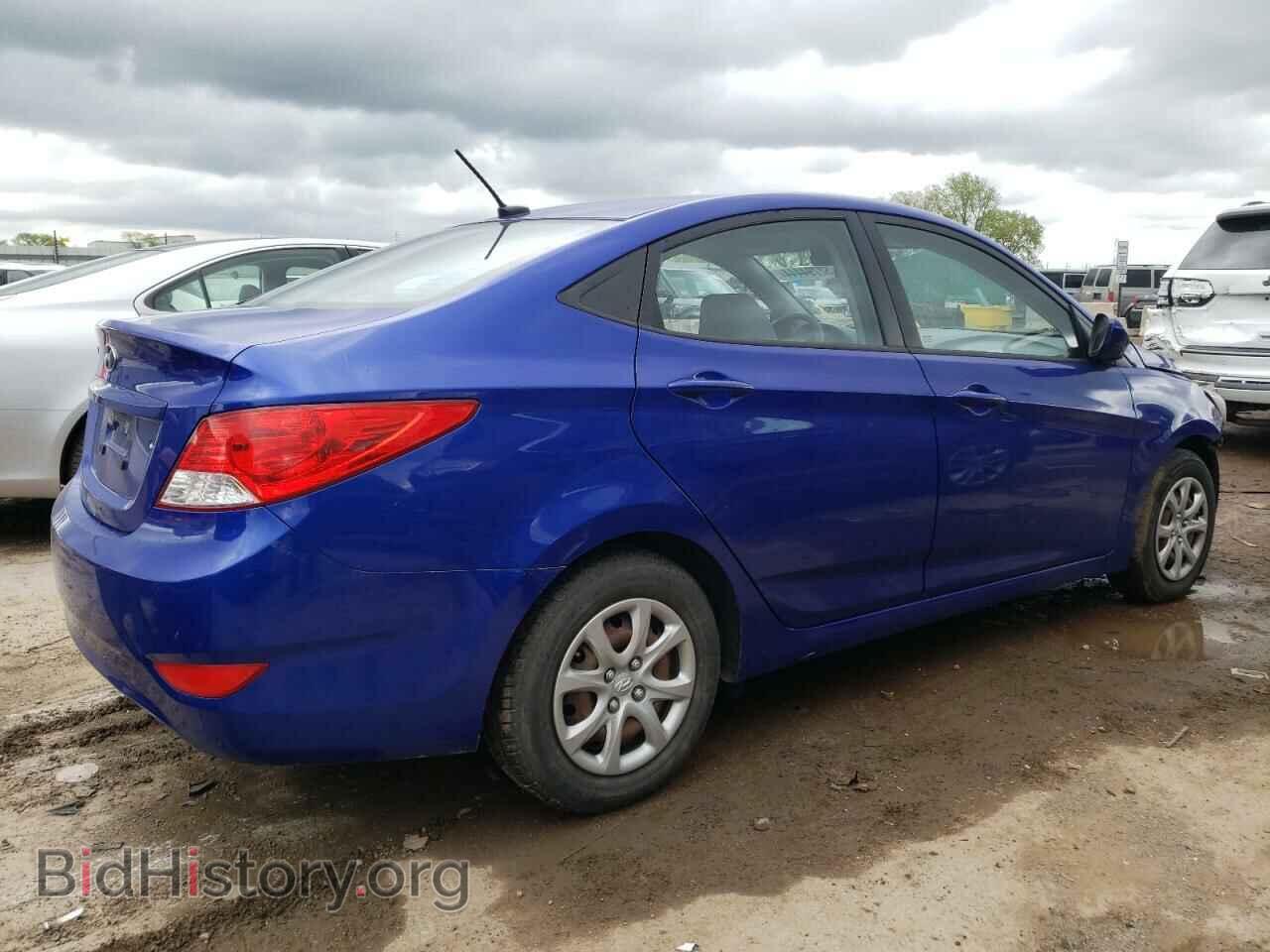 2014 HYUNDAI ACCENT - VIN: KMHCT4AE4EU662276 - Фото 3