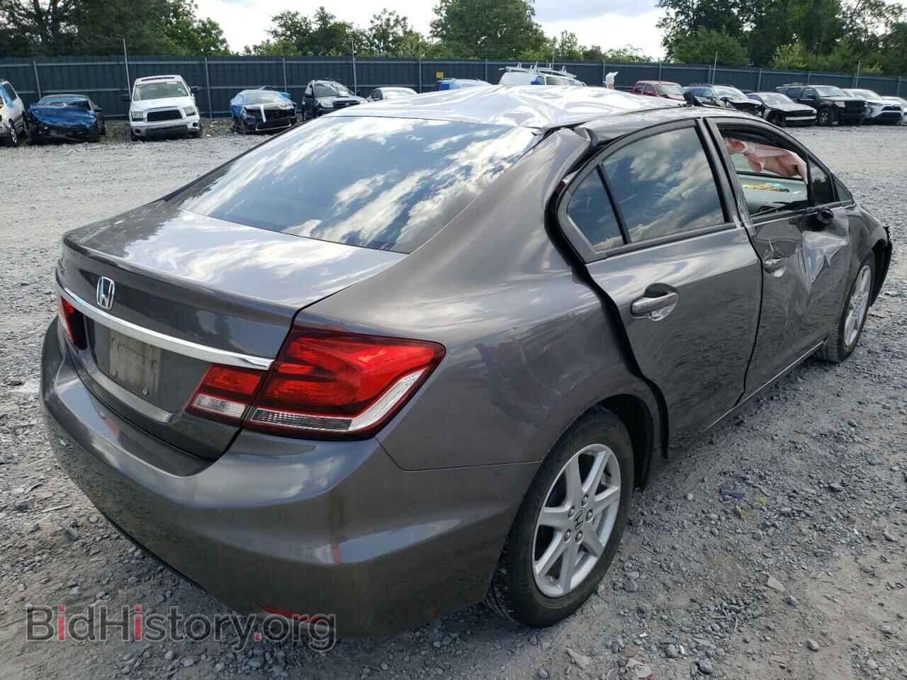 2013 HONDA CIVIC - VIN: 19XFB2F52DE003739 - Фото 4