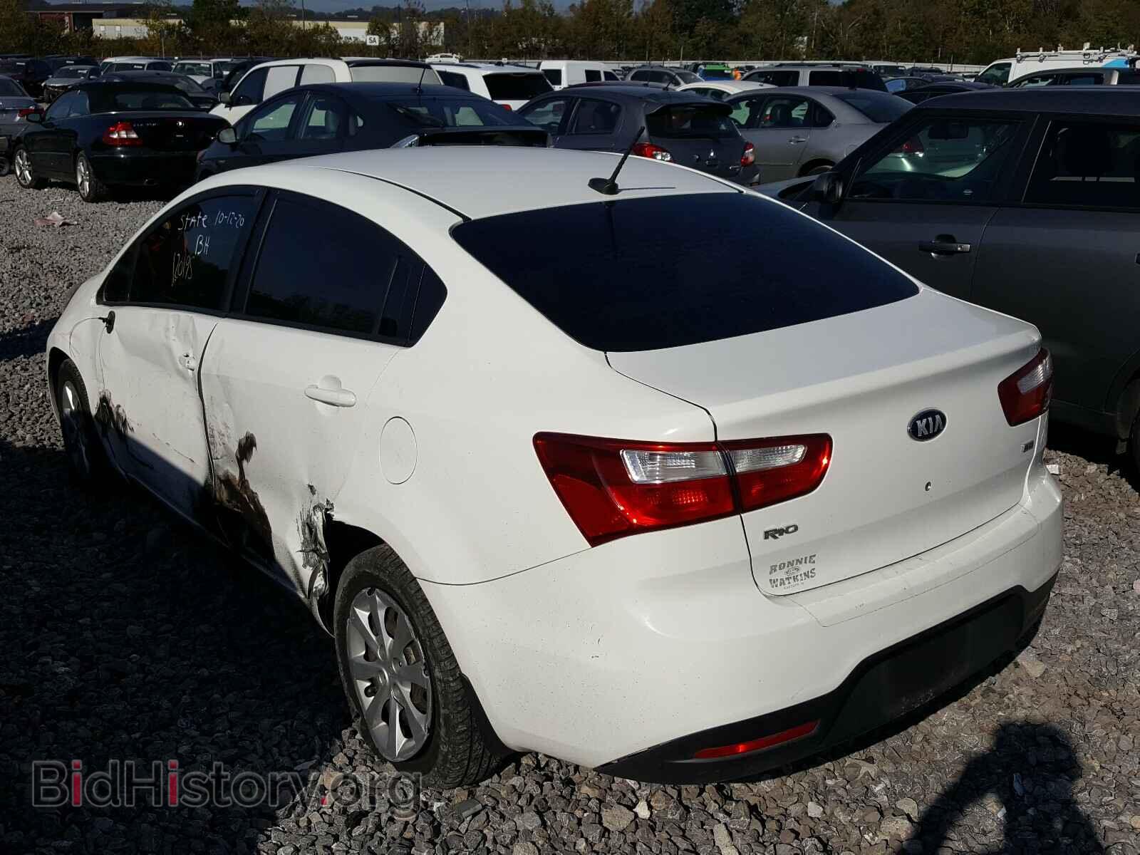 2013 KIA RIO - VIN: KNADM4A36D6293912 - Фото 3