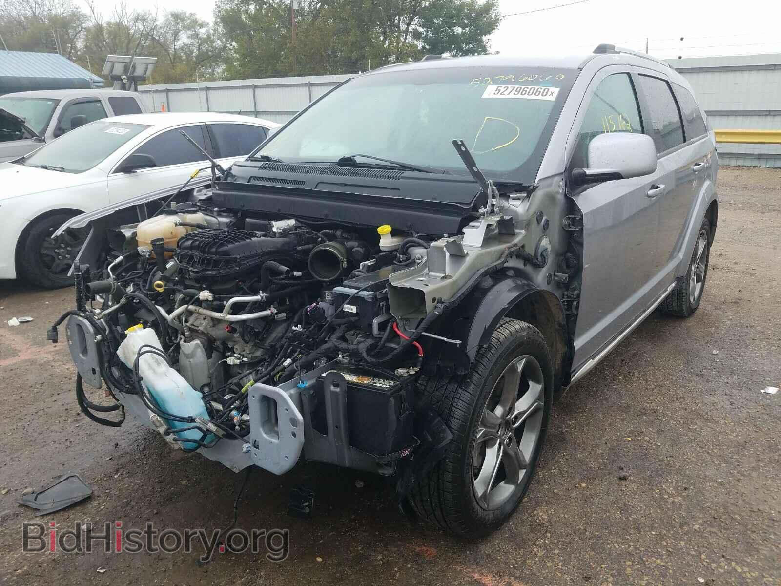 2017 DODGE JOURNEY - VIN: 3C4PDCGG8HT518945 - Фото 2