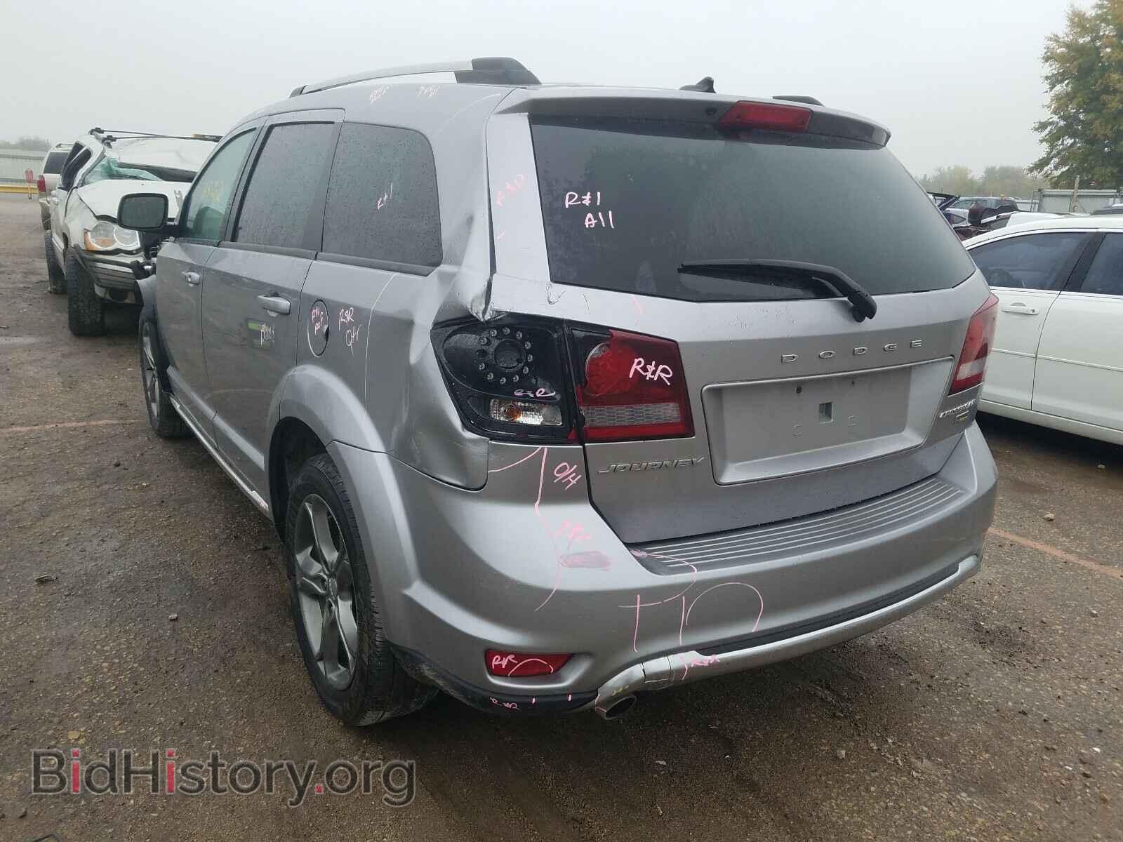 2017 DODGE JOURNEY - VIN: 3C4PDCGG8HT518945 - Фото 3